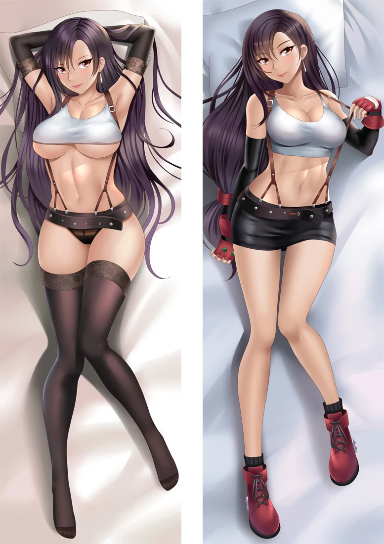 

Подушка Dakimakura с финальной фантазией, наволочка с героями мультфильмов, аниме, обнимающая подушка для тела, настраиваемая подушка для постел...