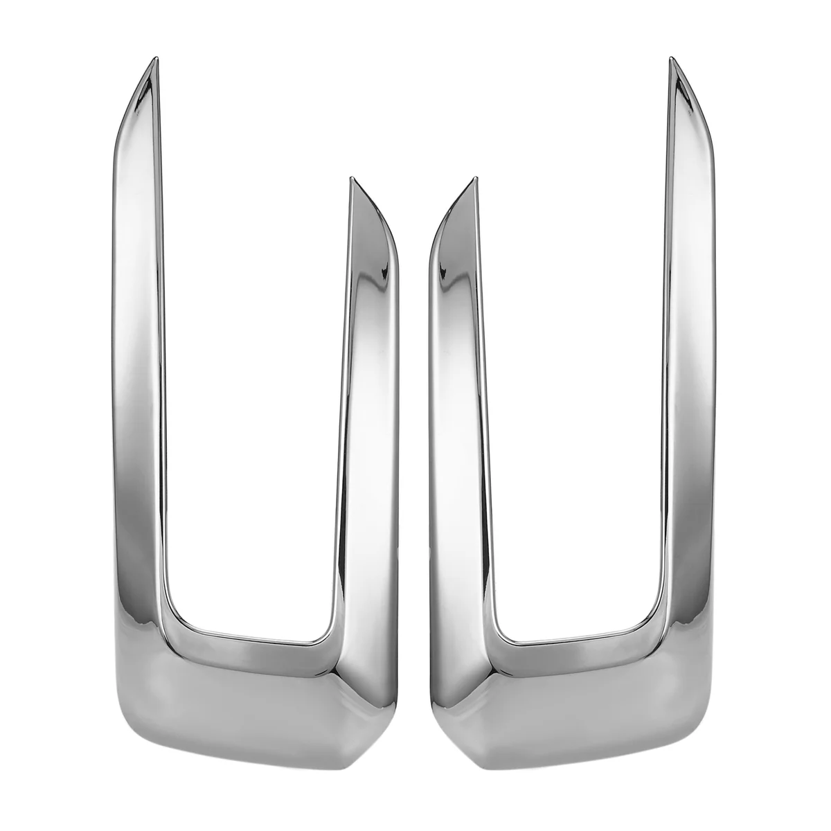 1 Пара автомобильных стайлинговых накладок на передние противотуманные фары