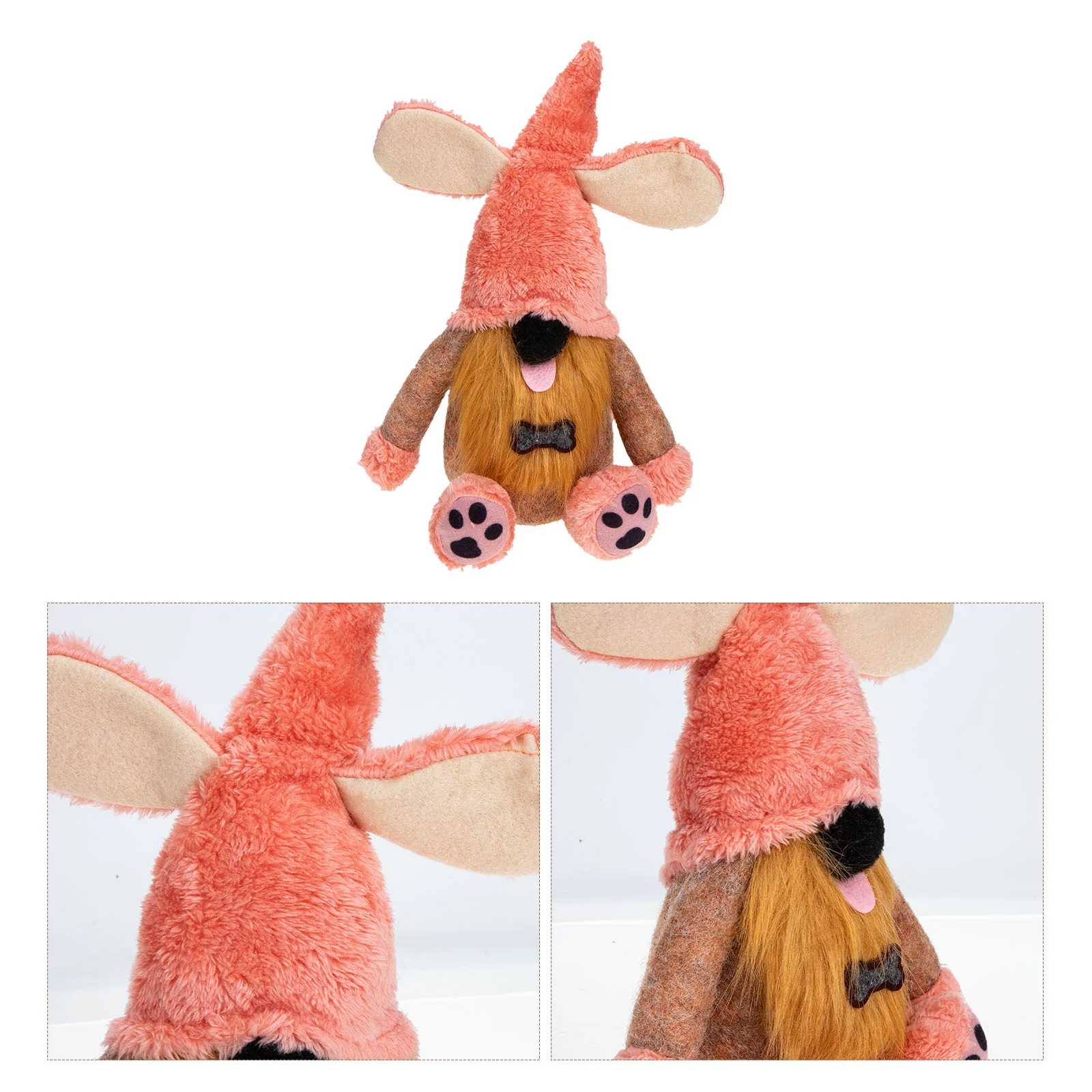 

Rudolph Dwarf Bone Gnome Dog Delicate Festival Ornament Plush Toy Stuffed Animals