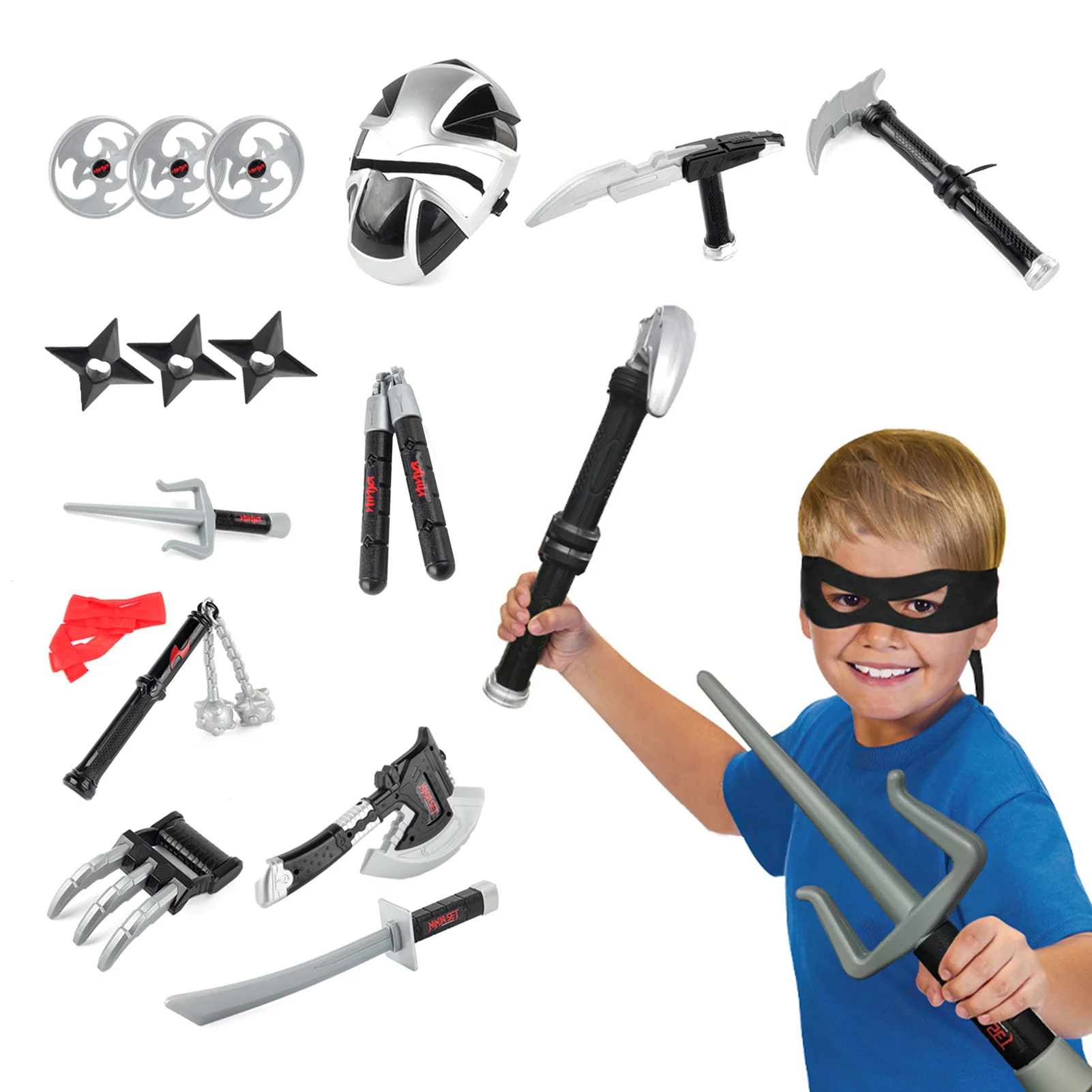 

Фигурка аниме косплей костюм реквизит Shuriken кольцо перчатки ролевая игра ручной меч модель оружие нин-Джа Дартс подарок фигурка