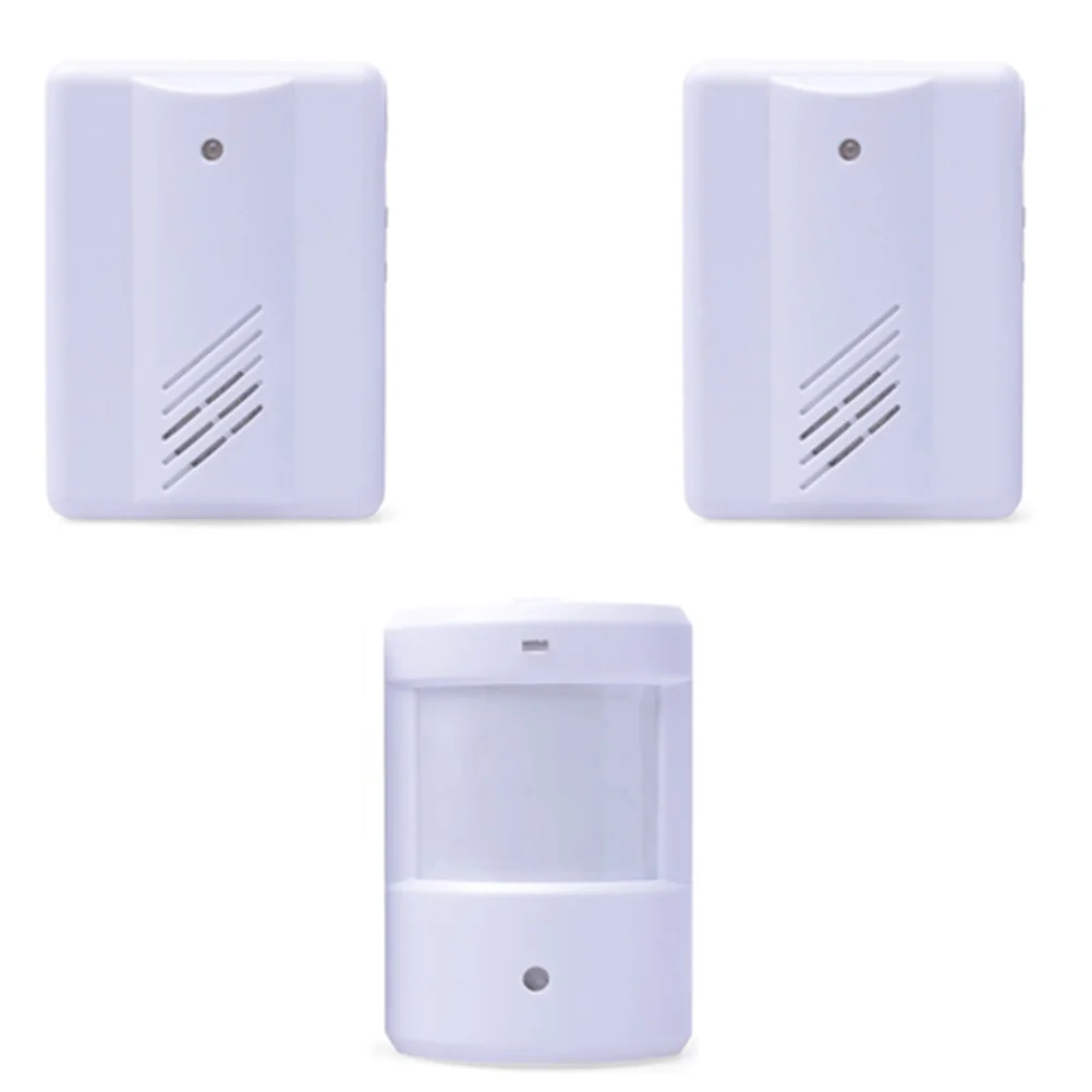 

Wireless Welcome Doorbell Home Alarm Wireless Infrared Doorbell Detector Alarm Visitor Guest Entry Doorbell Chime for