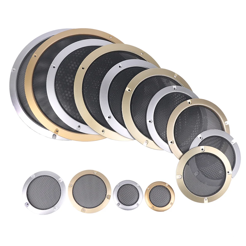 

Speaker Net Cover High-grade Car Mesh Enclosure Speakers Plastic Frame Metal Iron Wire Grilles iron wire grilles