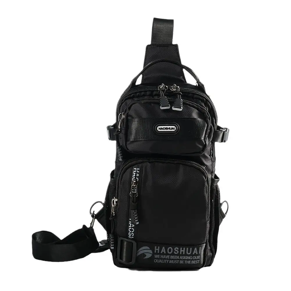 Men Fashion Multifunction Shoulder Bag Crossbody Travel Sling Bag Pack Messenger Pack Chest Bag For Male Phone Pouch Bags