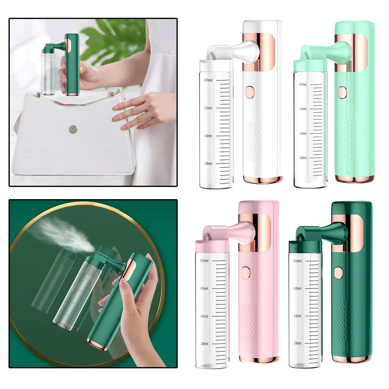 

Распылитель для волос, 80 мл, беспроводной, нано-распылитель, бытовой распылитель