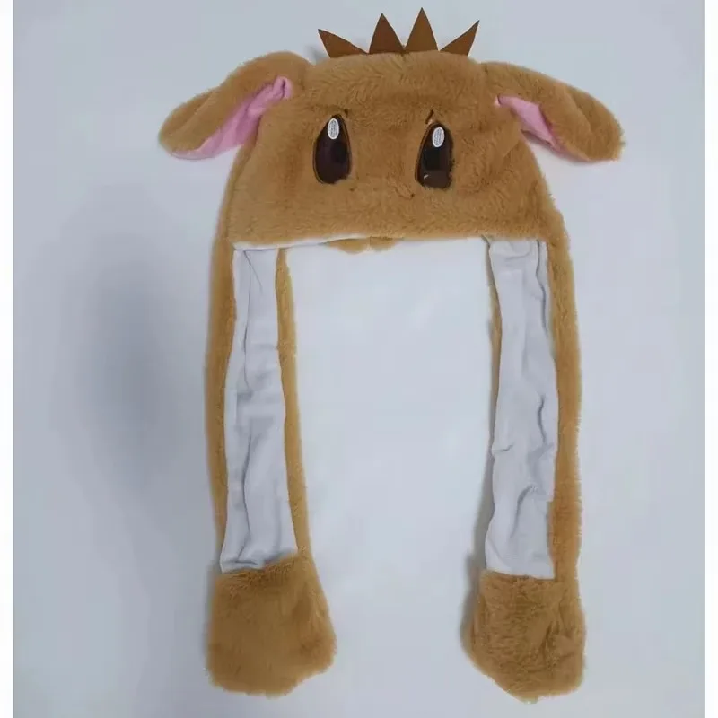 MINISO Gengar Eevee Wukong шапка-бини может движуться шапка с заячьими ушками блестящими