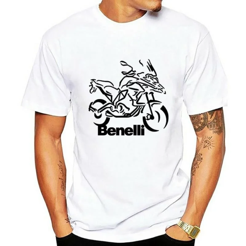 

New Benelli TRK 502X Men Tshirt Fashion Summer Cotton O-neck Mans T Shirts Tops