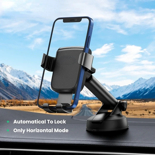 

Car Phone Holder Stand Gravity Car Suction Cup Phone Stand for Mobile Phone for iPhone 13 12 Redmi wireless