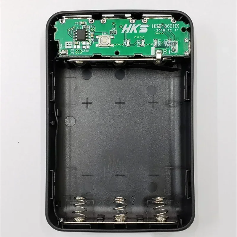 5 В 1 А 3*18650 DIY Power Bank 3USB Батарейный блок KIT Цифровой ЖК-дисплей Зарядное устройство