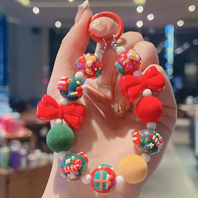1 шт. милая креативная рождественская цепочка для телефона кулон анти-потерянный