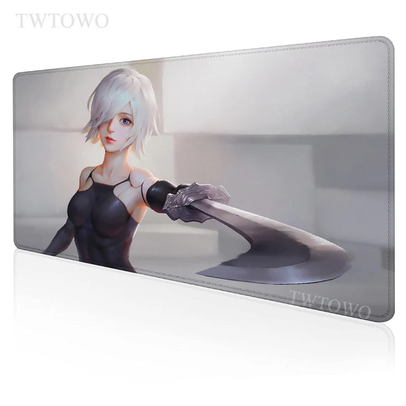 

Коврик для мыши Nier Automata 2b, нескользящий мягкий коврик для мыши, размер XL