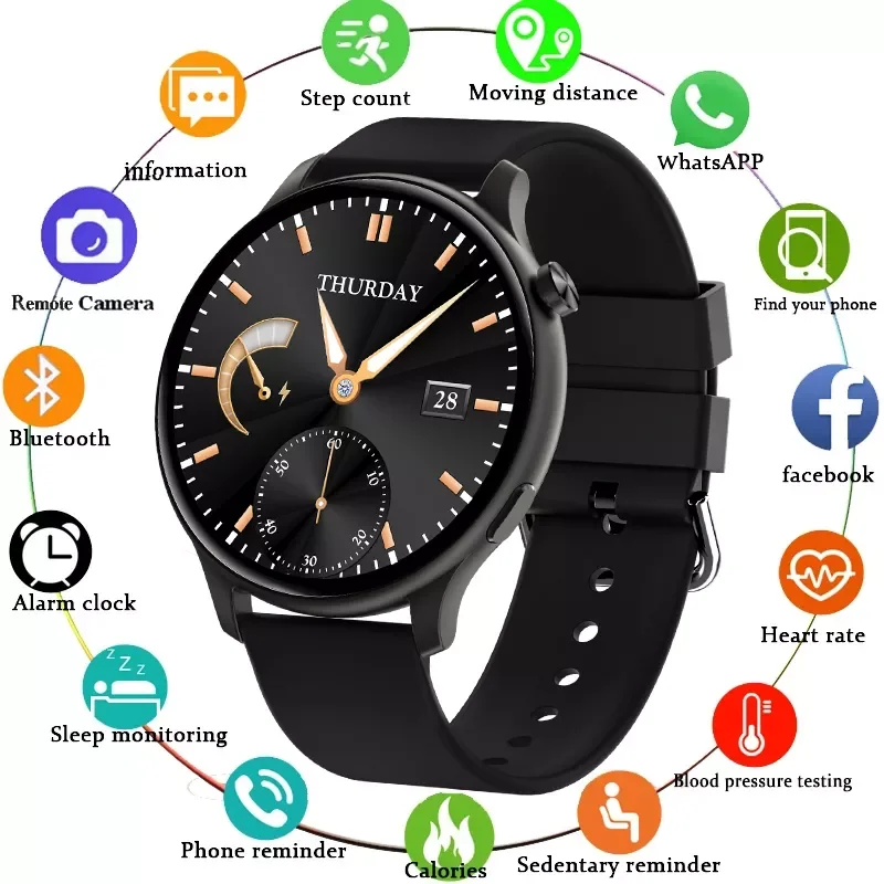 

NEW2022 New Bluetooth Call 2022 Smart Watch Men Bluetooth Music Stand-Alone Game Fitness Tracker IP67 Waterproof Smartwatch For
