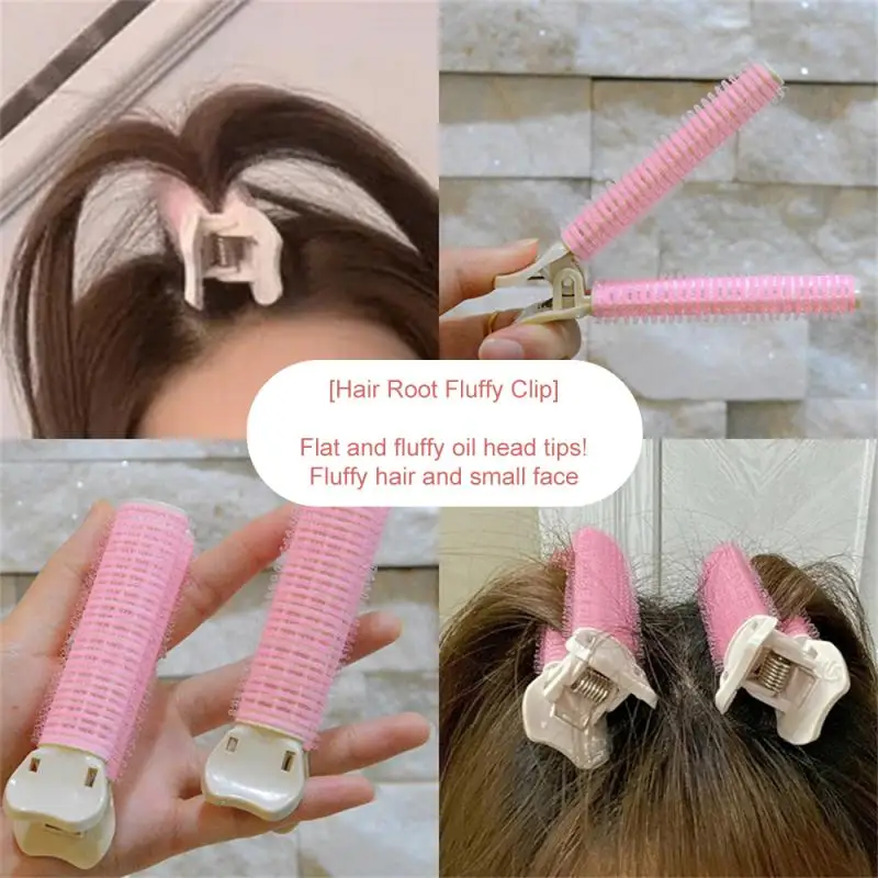 

Портативные пластиковые бигуди для волос, натуральные пушистые бигуди для волос