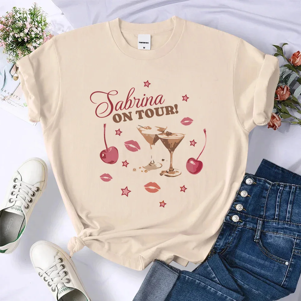 Женская летняя футболка Sabrina плотника комикс аниме одежда для девочек
