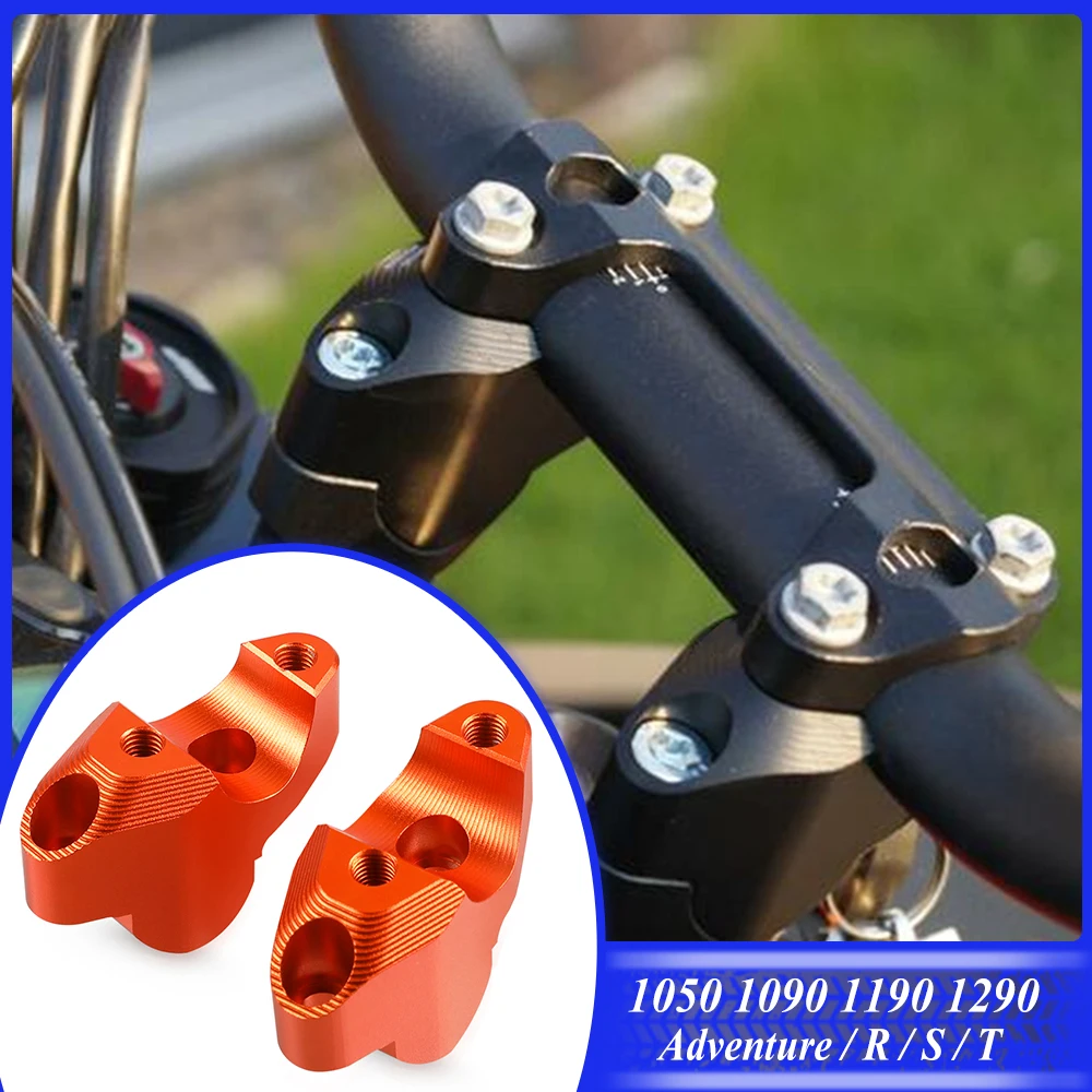

For 1050 1090 1190 R L Adventure 1290 Super Adventure R S T Super Duke GT Motorcycle 28.6mm Handlebar Risers Height Increase Kit
