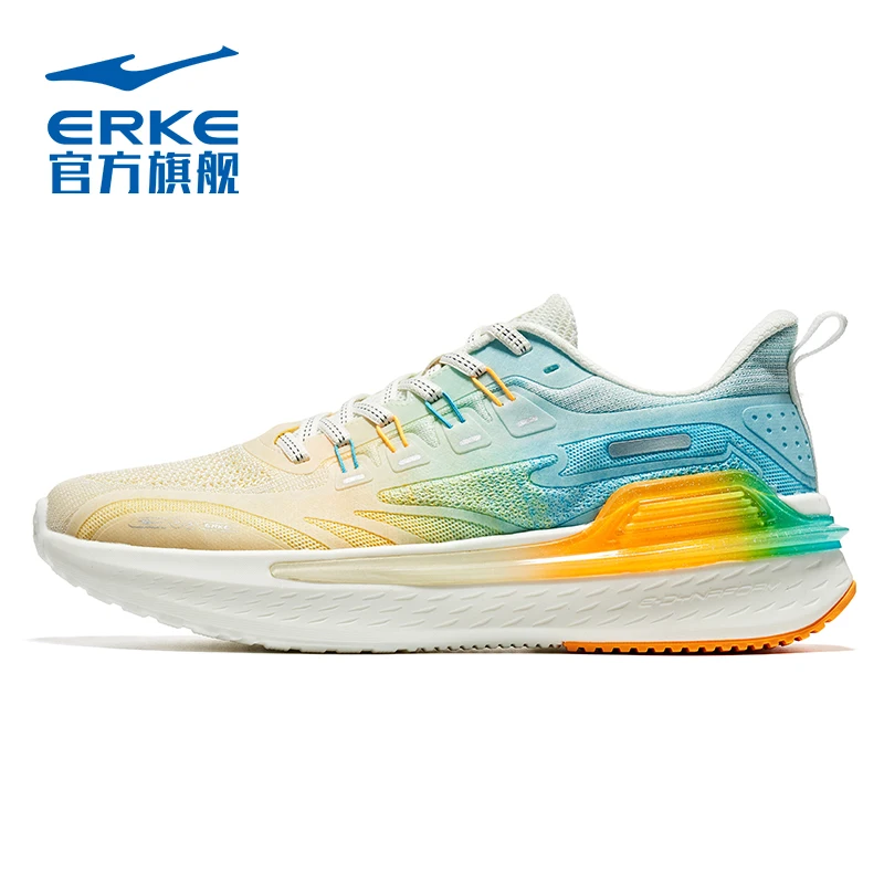 

Hongxing Erke Sports Shoes Shock Absorbing Running Shoes 2023 New Soft Sole Anti slip Spring Square Running Shoes