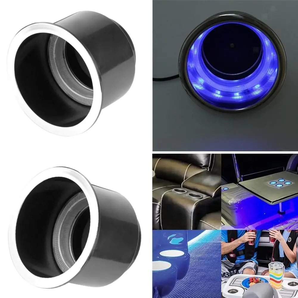 

Универсальный автомобильный держатель для напитков, автомобильный RV, караван, держатель для напитков, встроенный пластиковый держатель дл...