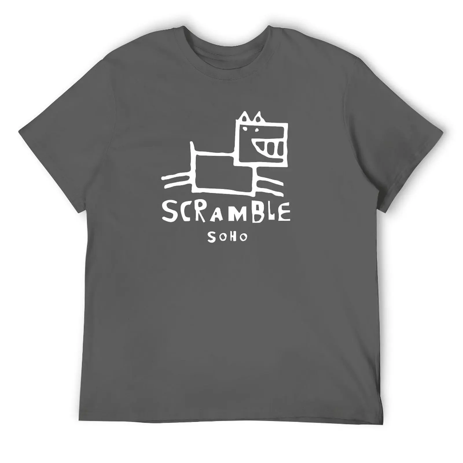 Футболка Scramble Soho винтажная футболка с рисунком милая одежда для мужчин