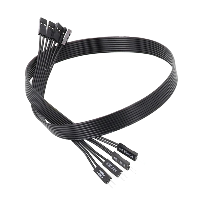 

Extension Cable for Motherboard switch HDD LED/PLED/Reset SW /Power SW 20/30/50/100cm