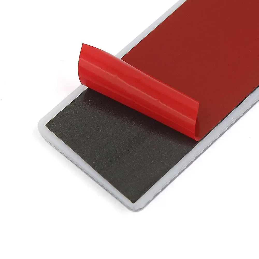 

1PCS Truck Motorcycle Adhesive Rectangle Plastic Reflector Reflective Warning Plate Stickers Safety Sign Red/White