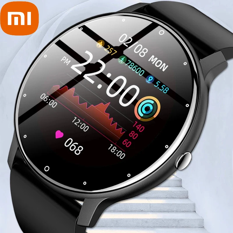 

XIAOMI Fashion Smart Watch Men Fitness Bracelet Heart Rate Blood Pressure Monitoring Sports Tracker Smartwatch Gift for Women