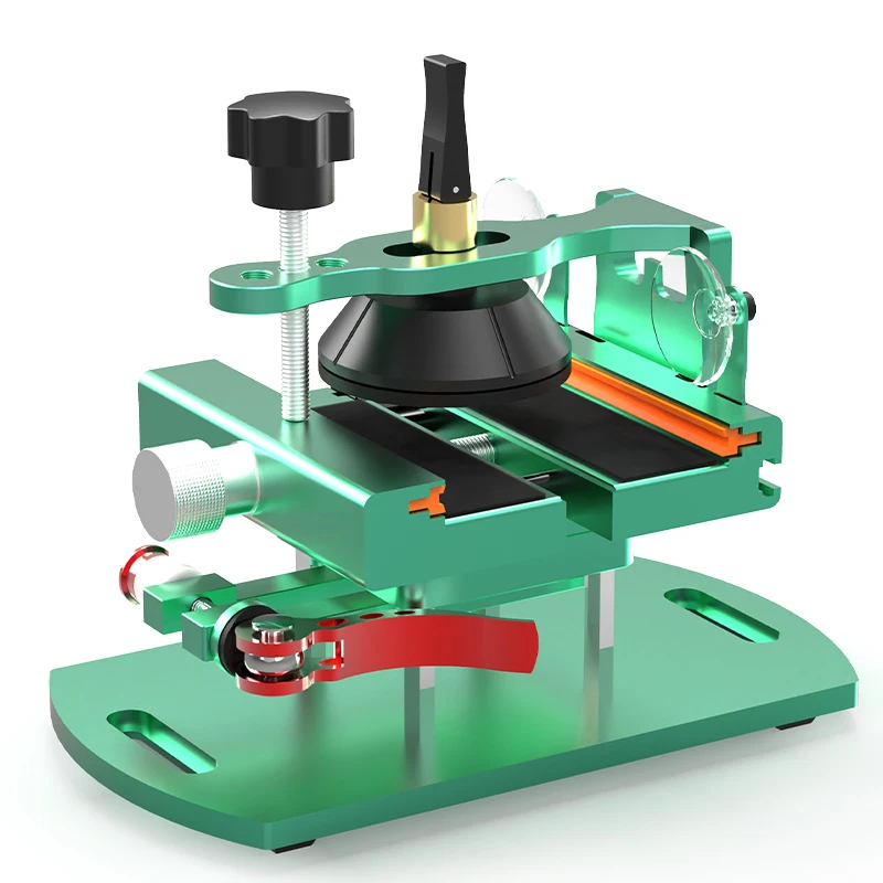 

4-в-1 многофункциональное вращающееся крепление без нагрева для Снятия Экрана Телефона и замены задней крышки для ремонта стеклянной камеры