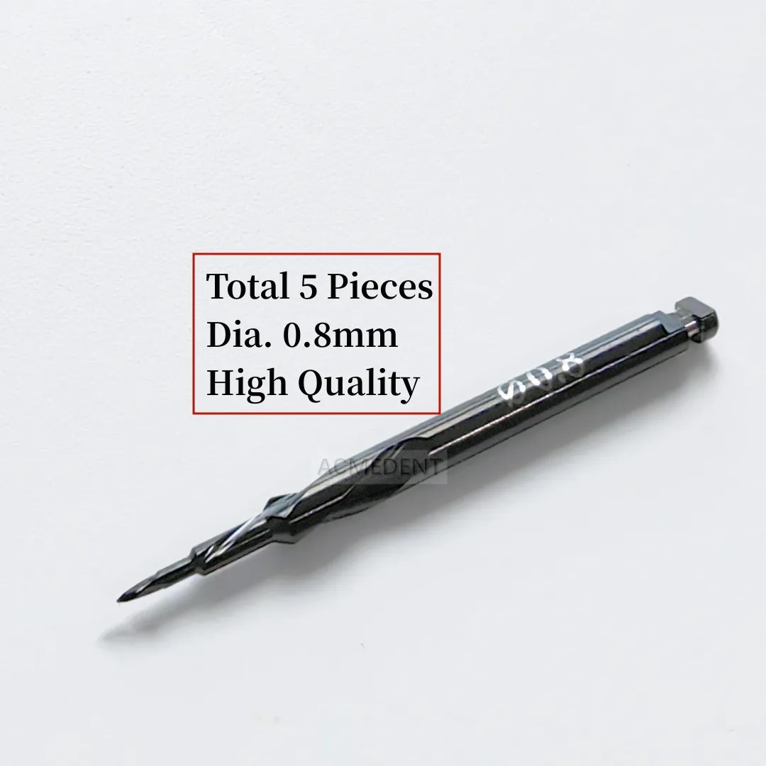 

5 шт., приспособление для удаления поврежденных зубов, 0,8 мм