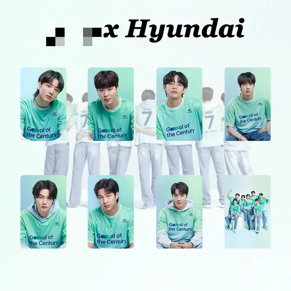 

KPOP bangtan boys Hyundai Concept Photo LOMO Photo Card High Quality Photo Card Collection Card Information Card Gifts SUGA V RM
