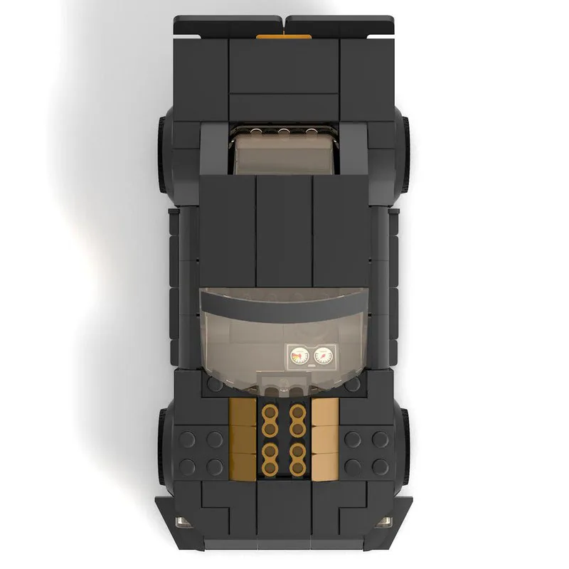 234 шт. модель автомобиля moc First Muscle Car Speed Champion креативная головоломка строительный