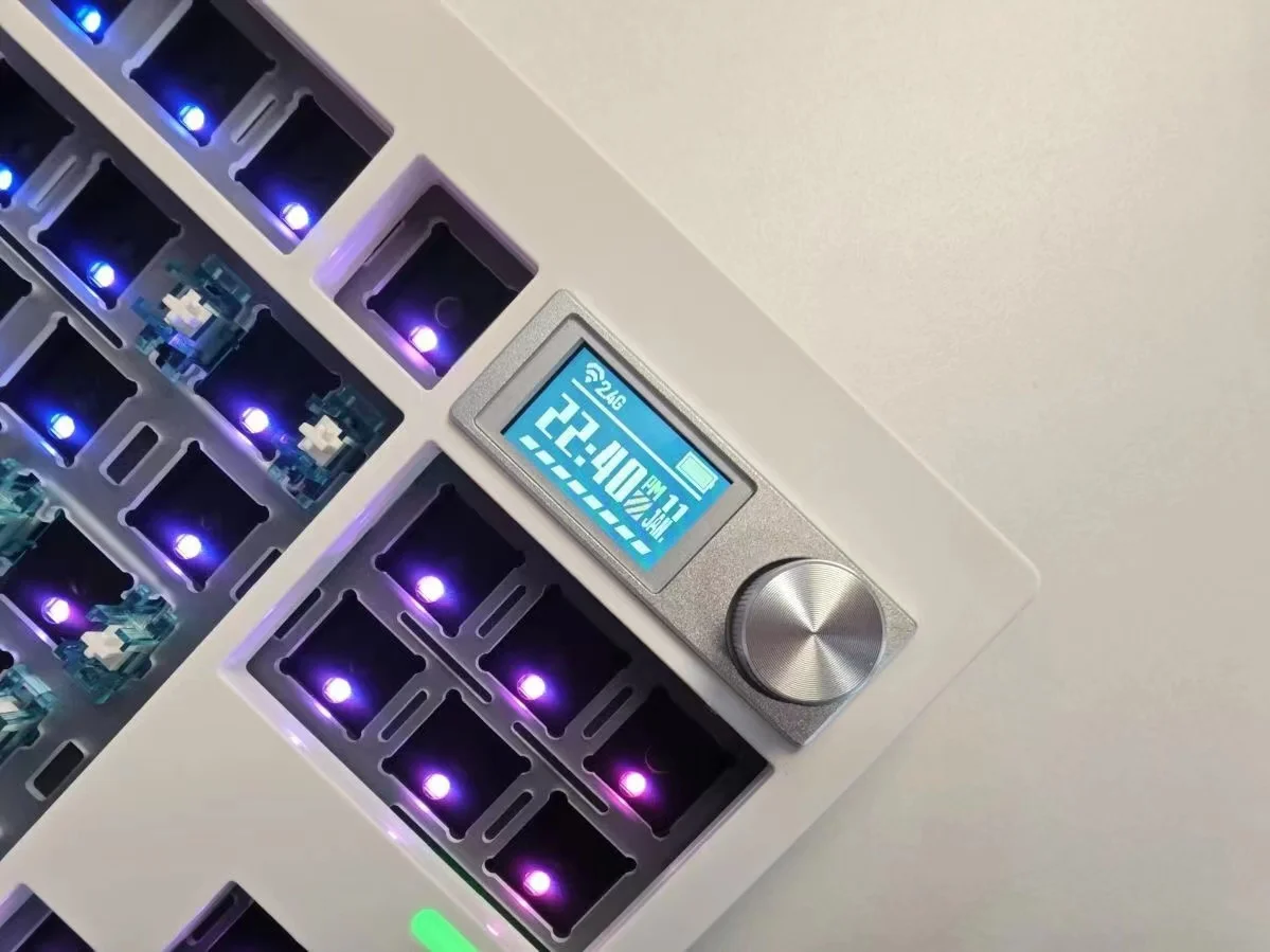 ZUOYA Gmk87 Прокладка Bluetooth 5.1/2.4G/Type-C Комплект проводной механической клавиатуры с