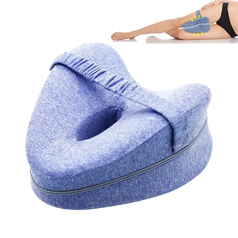 

Подушка/наволочка для ног (наволочка) для сна, хлопковая Подушка с эффектом памяти для поддержки тела между ногами при боли в бедре, Sciatica