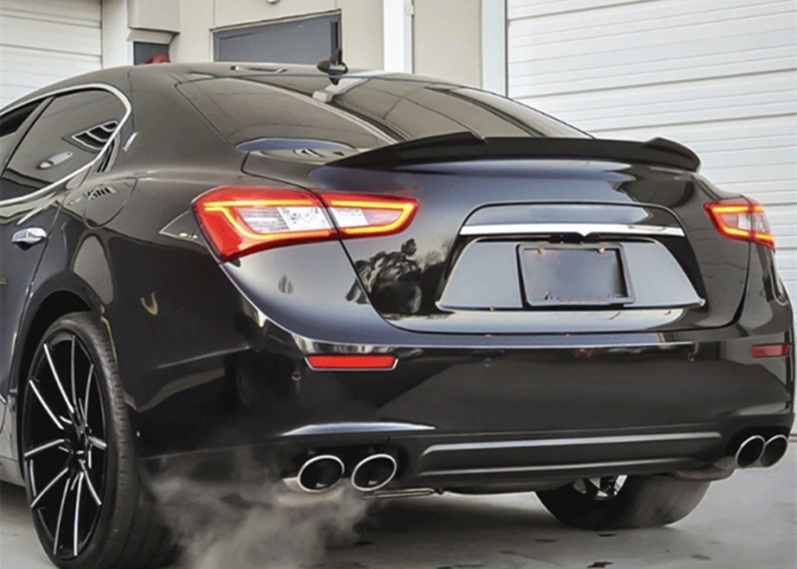 Спойлер для заднего багажника автомобиля сплиттер крышки с откидной крышкой