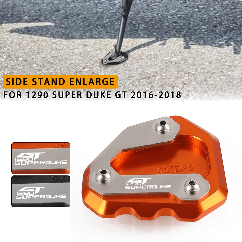 

Motorcycle Tool Accessories Side Stand Enlarge Kickstand Plate Pad For KTM 1290 Super Duke GT 1290 SuperDukeGT 2016 2017 2018