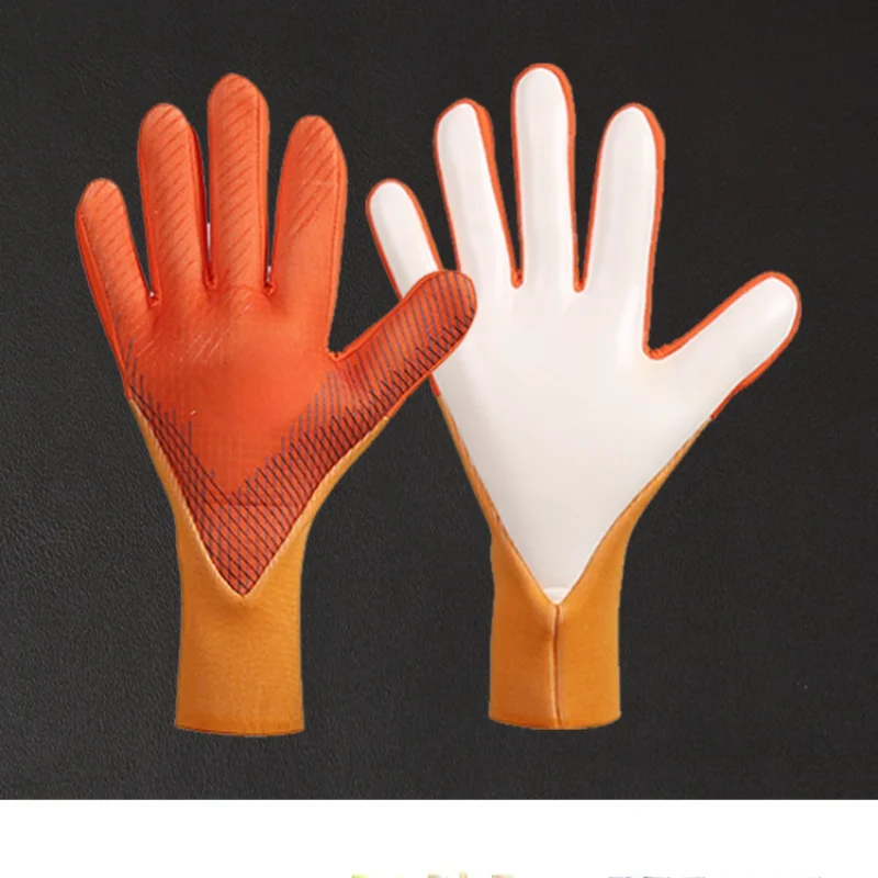 

21 22 новые взрослые перчатки вратаря без пальцев Защитные латексные профессиональные Нескользящие футбольные перчатки вратаря Luva De Goleiro BD