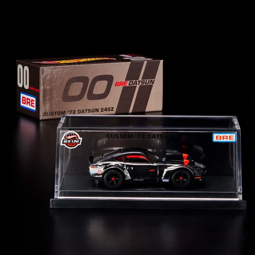 Фото Hot Wheels RLC 1:64 BRE Custom '72 Datsun 240Z, ограниченная коллекция украшений из литого сплава, модели тележки №3