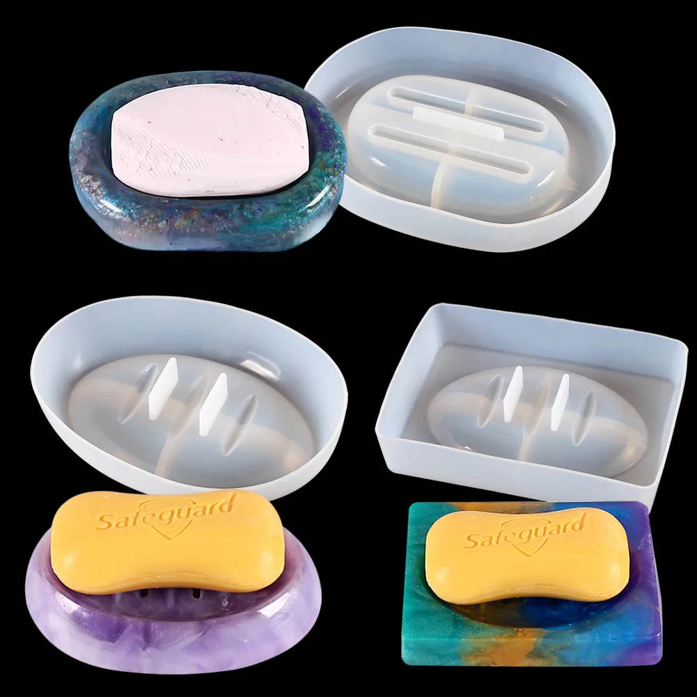 

Держатель для мыла ручной работы, ящик для хранения, форма, сток для мыла, практичная силиконовая форма для изготовления украшений