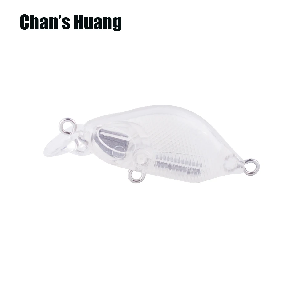 

Chan's Huang 20PCS Small Crank Wobblers 4CM 3G Hard Body Unpainted Sinking Fishing Lure Mini Crankbait Blanks With Tackle