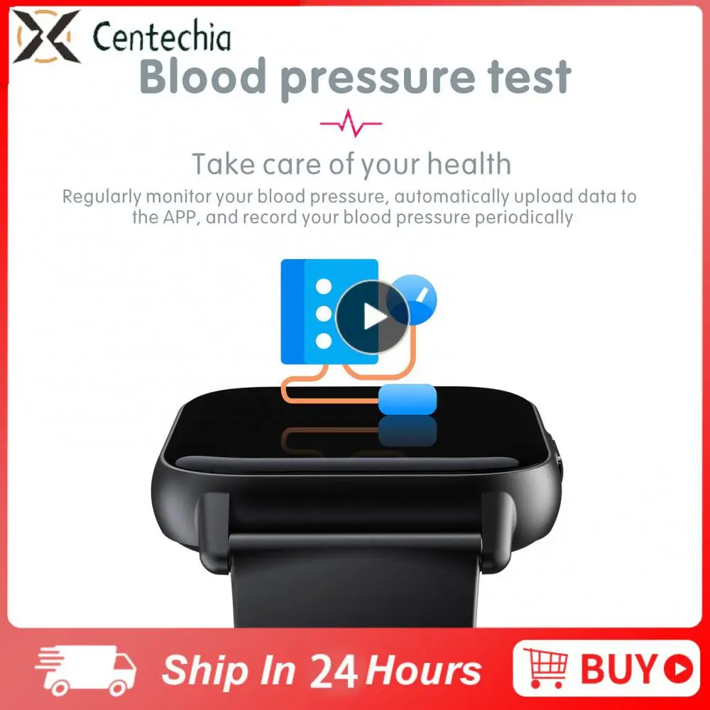 

24 Sports Modes Smart Bracelet Water Proof Sport Watch Sleep Monitoring Heart Rate Monitoring Smart Watch Pedometer 1.69 Inch