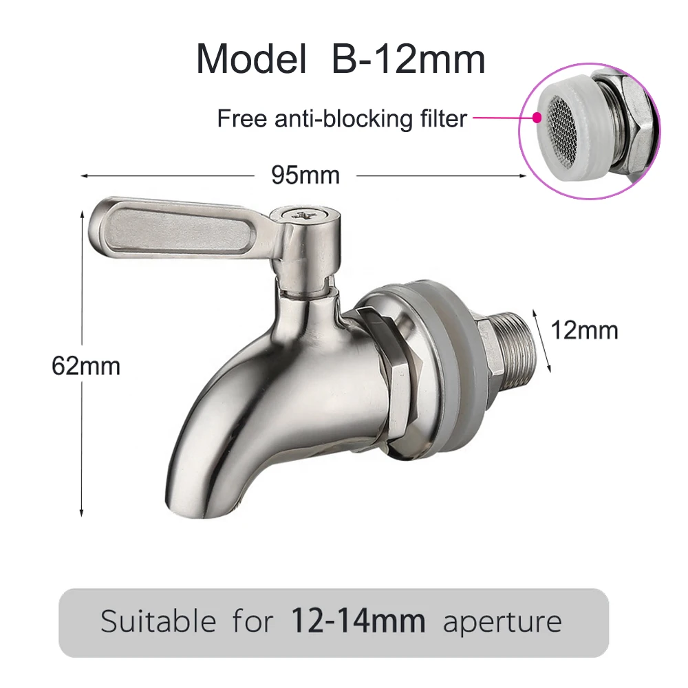 

Кран бочонка для вина из нержавеющей стали