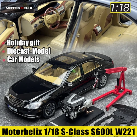MOTORHELIX Mercedes-Benz S600L W221 1:18 металл