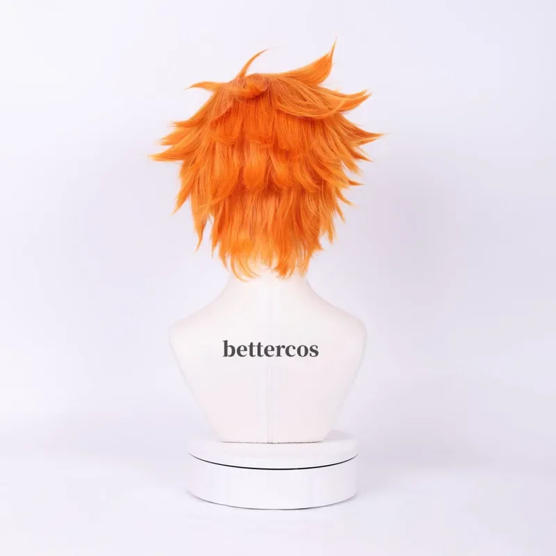 Аниме Shoyo Hinata Syouyou короткий оранжевый Косплей Костюм парик