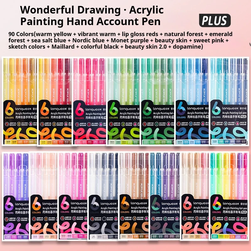 

LANGUO Гелевые ручки для рисования 90 штук