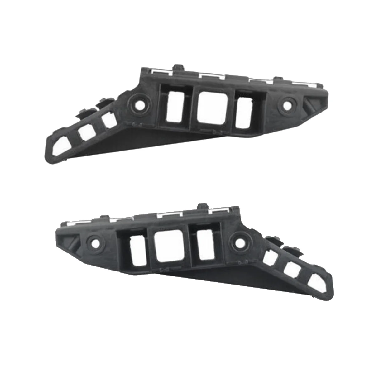 

1 пара передний левый правый O/S бампер держатель кронштейн Пластиковый черный 1K8807183C 1K8807184C для 2009 -2014