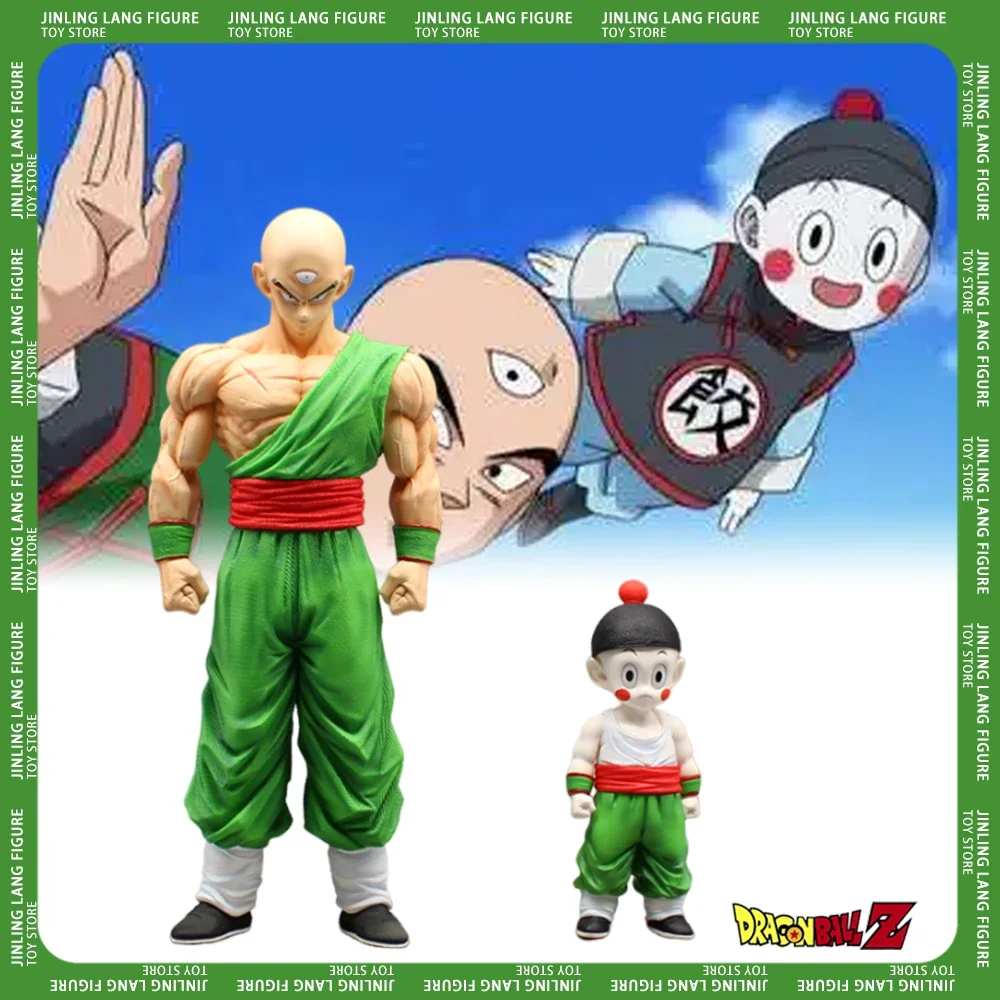 Фото Dragon Ball Tien Shinhan Chaoz Фигурки ПВХ 27 см Аниме Фигурка Настольное украшение Статуя Модель Кукла Игрушка Рождество Для подарков №1