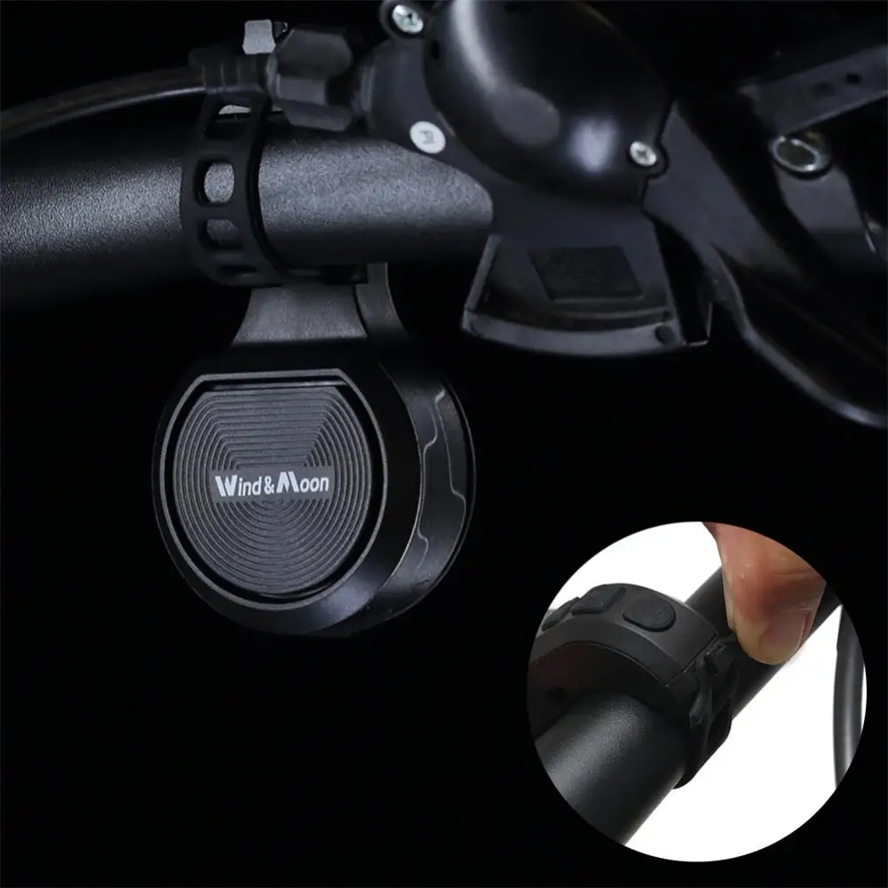 

Portable Riding Alarm Sensitivity Abs Speaker Convenient Anti-theft Device Cycling Equipment Rechargeable Electric Horn 250mah