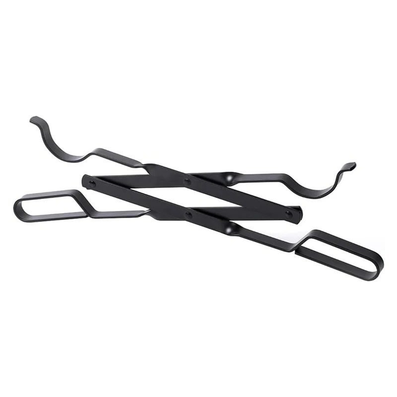 26-дюймовые длинные щипцы для дров захват костра камина сверхмощный из кованого