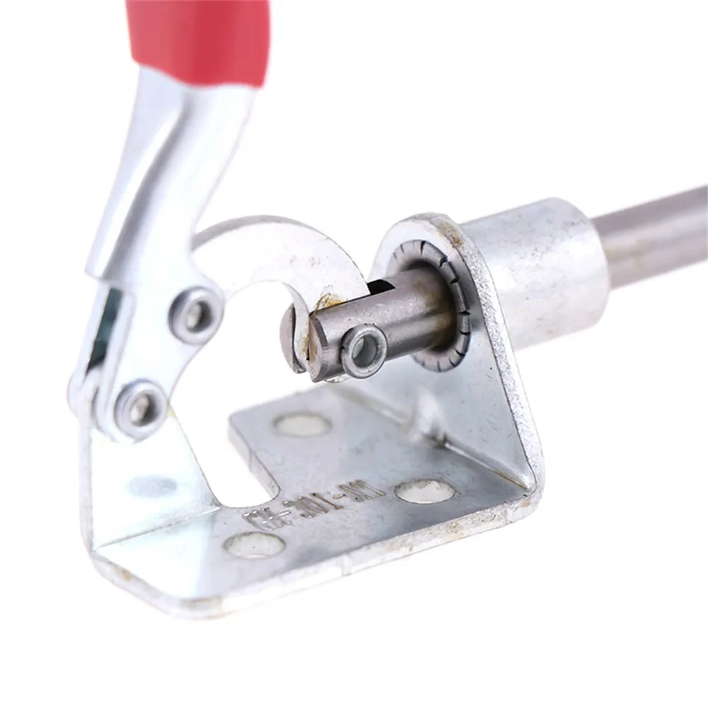 

45Kg Antislip Vertical Toggle Clamp GH-301-AM Push-pull Covered Handle For Quickly Holding Down Sheet Metal Jigging Hand Tool