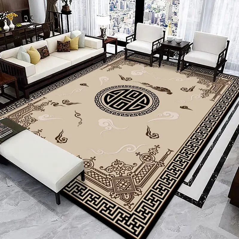 

Chinese Classical Carpets for Living Room Area Rugs Large Non-slip Bedroom Decor Carpet Decoration Home Rug Hallway Door Mat