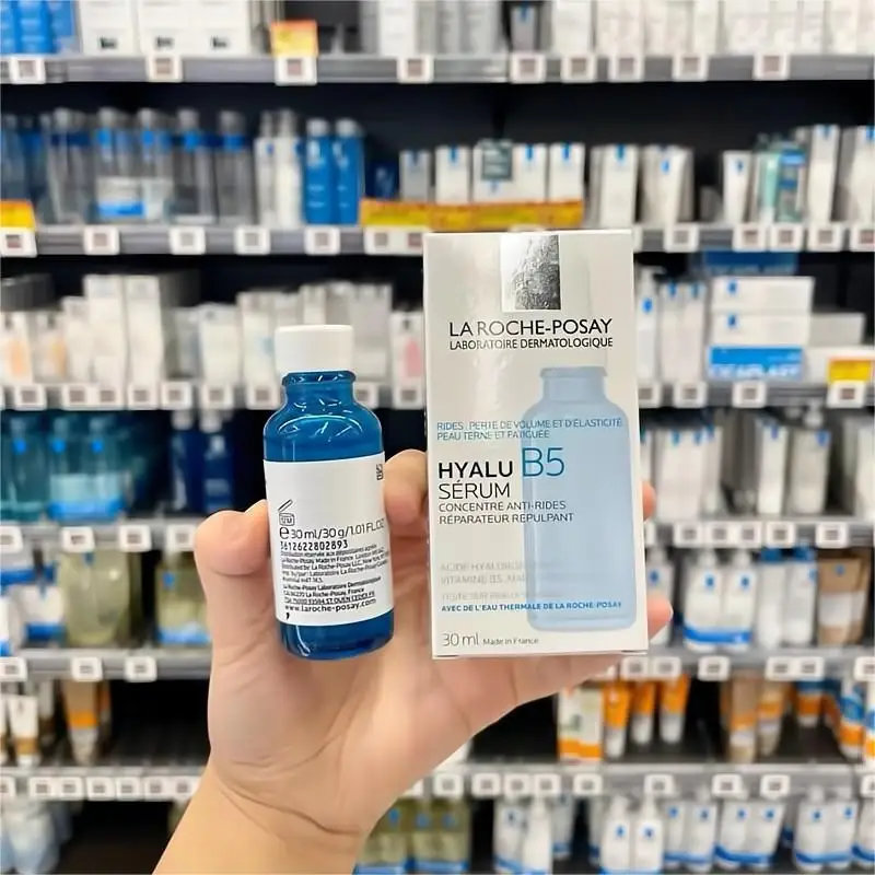 

Эссенция для лица La Roche Posay Hyalu B5 с гиалуроновой кислотой, содержит витамин В5, Антивозрастная эссенция для тонких линий и морщин, 30 мл