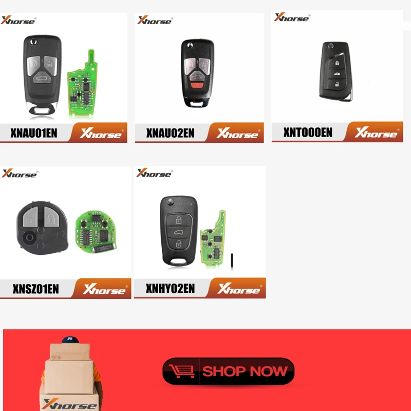 

Xhorse VVDI wireless remte key XNAU01EN XNAU02EN XNTO00EN XNHY02EN XNSZ01EN FOR vvdi2 vvdi max vvdi key tool plus