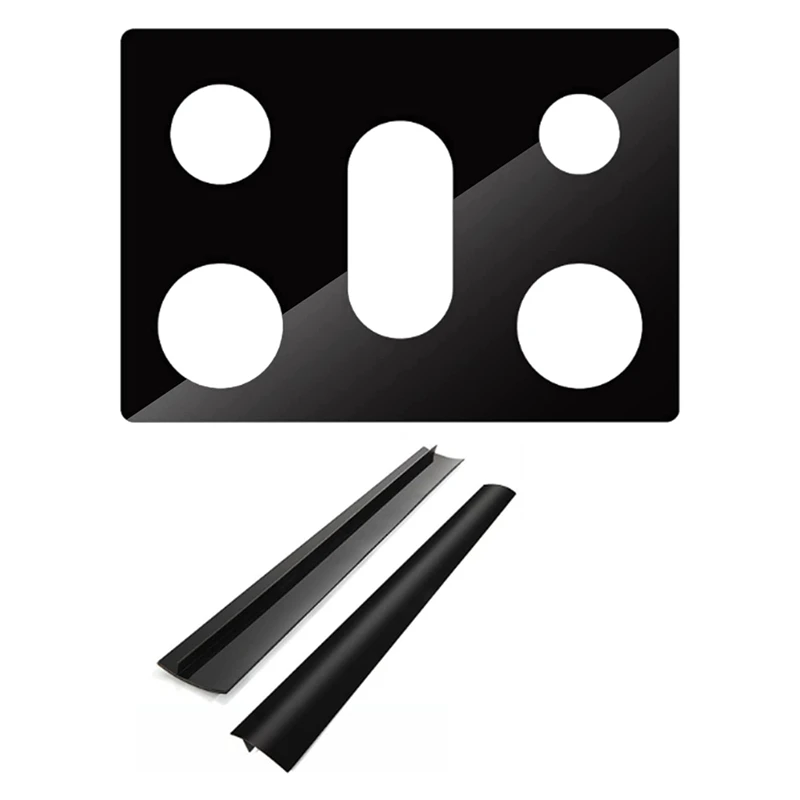 

Крышки для газовой горелки, совместимые с газовым диапазоном Samsung, многоразовые антипригарные защитные накладки для плиты, 0,4 мм